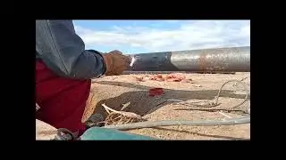 Life hack for pipe welding. Лайфхак при сварке трубы