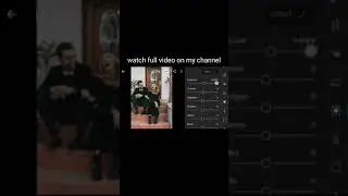 Black and brown Lightroom mobile preset | free preset | ar editing