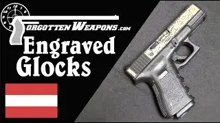 Engraved Glock 19 Pistols - Yes, That's a Thing