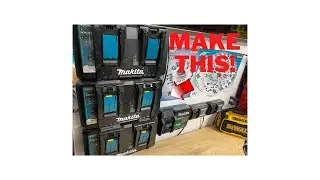 Как закрепить на стене зарядное устройство Makita!