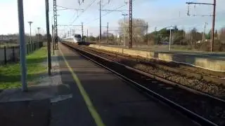 TGV Atlantique &agrave; la gare de ST Loubes