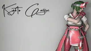 Skyrim Armor MOD - [ Overwatch 2 ] Kiriko Outfit