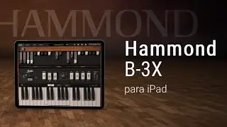 App Hammond B-3X 17 Factory Presets HQ (iPad5 - Z&eacute; Os&oacute;rio)