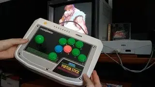 Virtua Stick SEGA Super Street Fighter 2 X Saturn SONY BVM