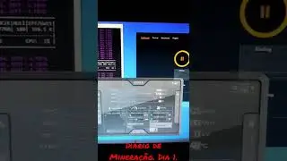 Dia 1 de minera&ccedil;&atilde;o usando RTX 2060.
