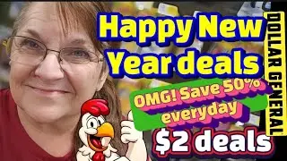 Сбои и предложения в Dollar General. Скидки к Новому году до 2 долларов.