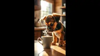 Can puppies drink coffee safely?