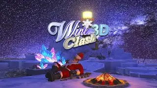 Крутая игра winter clash 3d