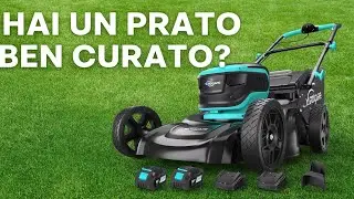 Rasaerba YARDCARE BLM40410 doppia batteria! Ecco come va!