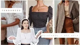 TENDANCES⎜PRINTEMPS - &Eacute;T&Eacute; 2019
