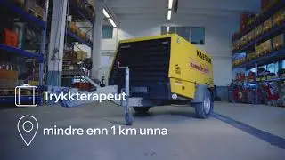 Kompressor til leie &ndash; perfekt trykkluft n&aring;r du trenger det!