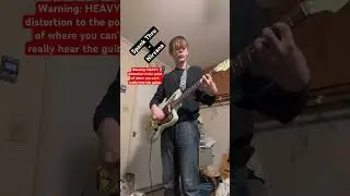 Spank Thru #guitar #music #bandguitar #nirvana #bleach #grunge #distortion #shorts