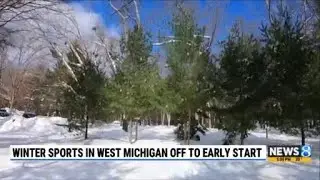 Winter sports in West Michigan off to early start