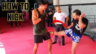 How to kick harder | Master Wong
