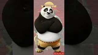 ✅🎨🏙️PINTAR GRAFFITI 🐼KUNG FU PANDA #shorts #comopintargraffiti