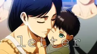A letter from Carla to Eren--Carla yeager AMV
