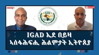 ERITREA:-​⁠@SETITMEDIA #IGAD ኢደ በይዛ ኣስፋሕፍሒ ሕልምታት ኢትዮጰያ