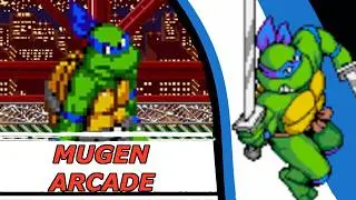 MUGEN Arcade Mode with Leonardo