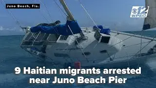 Border Patrol bust: 9 Haitian migrants arrested near Juno Beach Pier