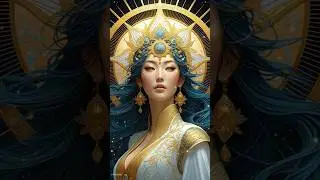 Amaterasu: The Sun Goddess of Japan 🌞 #amaterasu #godess #shorts