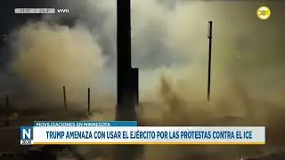 Trump amenaza con usar el ej&eacute;rcito por las protestas contra el ICE | N20:30 | 15-01-2026
