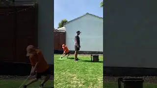 Trick Shot Over Dad! #golf