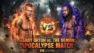 Randy Orton vs Jacob Fatu | Viper vs Samoan Werewolf | Epic WWE 2K25 Dream Match