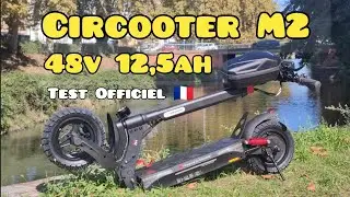 Официальный тест: электросамокат Circooter M2 48 В 12,5 Ач допущен к эксплуатации на дорогах.