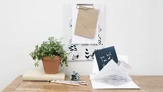 DIY : Make a personal letter holder by S&oslash;strene Grene
