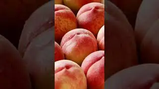 Fukushima's fresh Peach #Shorts #fruits