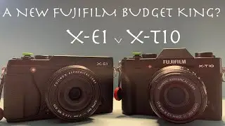 Fujifilm X T10 vs Fujifilm X E1