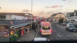 London Buses Route 145 10312 Stagecoach to Dagenham Asda in Dagenham(Part 3)