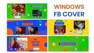 Windows Facebook Cover After Effects Templates
