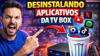 Como desinstalar aplicativos da tv box !