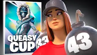 GEGNER ZERST&Ouml;REN IM QUEASY CUP 🔥 | (43 Kills Win)
