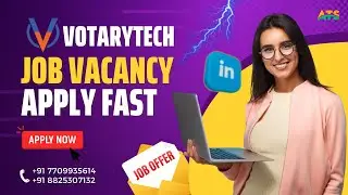 Votary Softech Recruitment 2024 | Votary Softech 2024 | Jobs for freshers | ATS