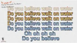Thirty Seconds To Mars - Walk On Water - Instrumental and Karaoke by rolf rattay