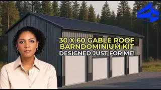 Explore the Ultimate 30x60 Barndominium Kit [3-Car & RV Garage]