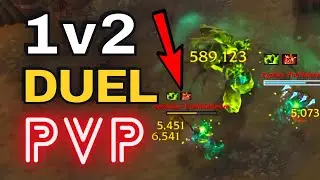DH 1v2 VS Rogue + Mage | Legendary Arena Duel | Dragonflight WOW PVP