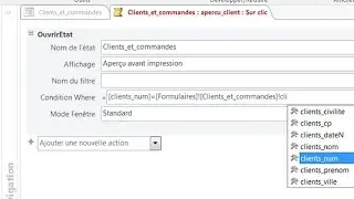 Apprendre à créer des états Access et à les relier aux formulaires