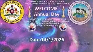 Annual day invitation by Vyshnav HM
