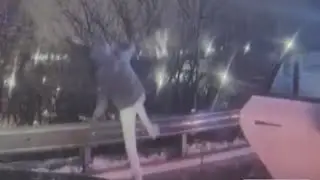 Watch: Teenagers try to flee police after car theft in Paramus