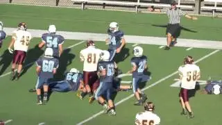 Walsh Jesuit Warriors at Louisville Leopards Freshman Football Highlights 9 24 2015