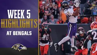 Full Game Highlights: Ravens at Bengals, Week 5 | Baltimore Ravens