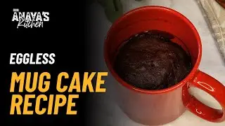 Eggless Mug Cake Recipe | Quick & Easy 1 Minute Recipe | FromAnayasKitchen