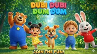Dubi Dubi Dum Dum 🎶 VIRAL Kids Dance Song | Super Fun Nursery Rhyme & Dance Song for Children