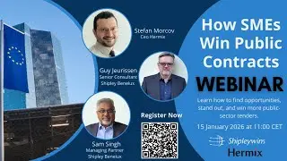 How SMEs Win Public Contracts live webinar, 15 January 2026