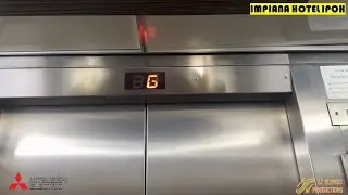 1980s Mitsubishi Elevators at Impiana Hotel Ipoh, Perak, Malaysia. (Lift 3)