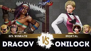 KOF XV ▰ DRACOV (Darli/Billy/Ram&oacute;n) 🆚 ONILOCK (King/Yuri/B.Jenet) 🎞️Replay Match - 1/26