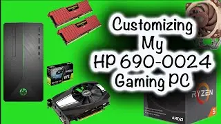 HP 690-00** GAMING PC UPGRADES | GPU, RAM, CPU, COOLER & FAN | VR READY